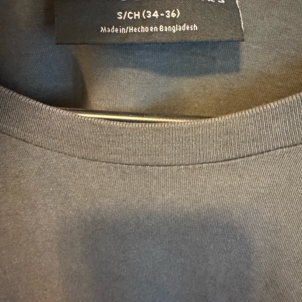 No Boundaries Gray Short Sleeve Tee